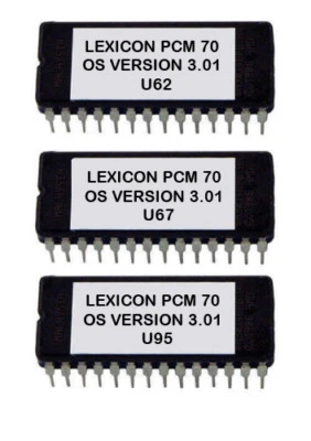 Lexicon Pcm 70 OS Version 3.01 PCM70 Effect Reverb Eprom Upgrade Update PCM70 - Bild 1 von 2
