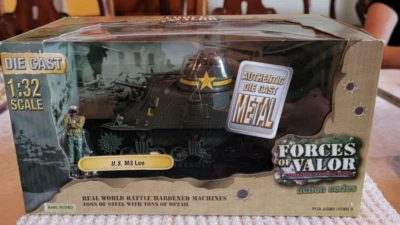 Forces Of Valor 1:32 Scale US M3 LEE Tank Kentucky WWII Figure Set 91311 Diecast - Image 1 of 4