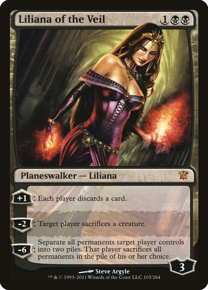 MTG Liliana of the Veil  - Innistrad #105 - Image 1 of 1
