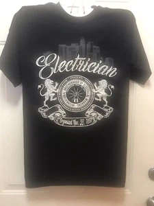 24 CUSTOM BLACK XL TEXT LOGO T-SHIRT 1 SIDE 1 COLOR SCREEN PRINT-HELP YOU DESIGN - Picture 1 of 12
