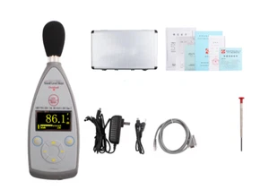 Typ 2 Schallpegelmessgerät Lärmmessgerät mit Integrationsfunktion 8000 Gruppen Daten - Bild 1 von 13