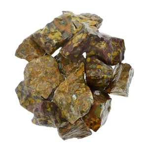 Jaspe leopardo - Rocas ásperas para caer - Mineral de cristal de piedra al por mayor (pulg.) - Imagen 1 de 40