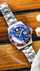 Roamer Premier 986983 41 45 20 Automatyczny zegarek męski Zegarek na rękę Niebieski Automatyczny