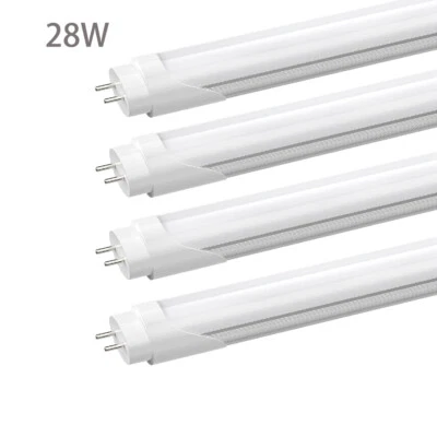 Bombillas de tubo LED T8 4 PIES 5000K ~ 6500K G13 2 pines 4 pies T8 luces LED de tienda 22W ~ 60W Foto 1 de 4