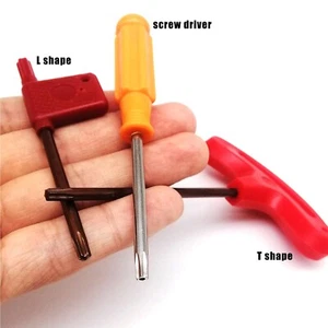 T4 a T30 seis lóbulos Torx a prueba de manipulación perno de seguridad destornillador llave del destornillador - Imagen 1 de 8