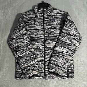 Patagonia Boys XXL 16-18 Nano Puff Jacket Duck Down Gray & Black Camo - Picture 1 of 11