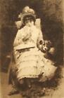 140 Jahre alter Adolphe Lalauze nach George Seymour 1883 antike Radierung; Mädchen