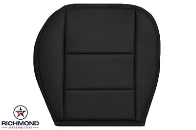 Lincoln LS 2000 2001 2002 - Cubierta de asiento de cuero inferior del lado del conductor negra Foto 1 de 4