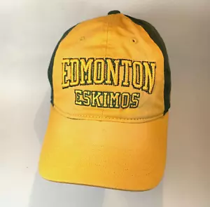 Edmonton Eskimos CFL Football Adidas Hat Cap - Adult Adjustable Strap Back Elks - Picture 1 of 12