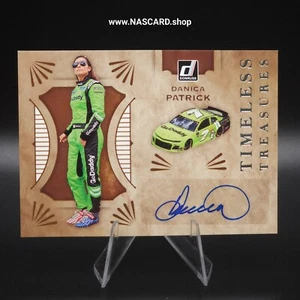 2021 Panini Donruss NASCAR Timeless Treasures Signatures Danica Patrick (AU) - Picture 1 of 2