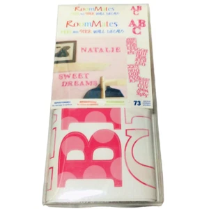 Room Mates Peel & Stick Letters Wall Decal Stickers Repositionable School - Picture 1 of 9