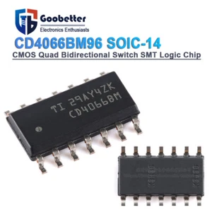 Original CD4066BM96 SOIC-14 CMOS four-way bidirectional switch SMD logic chip - Picture 1 of 7