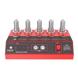 Car Spark Plug Tester 5 Holes Plug Gasoline Ignition Plug Digital Analyzer Tool - Picture 1 of 12