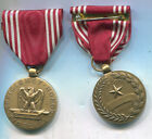 Usa Military Good Conduct Medal Ribbon La Pearl Pin Box Set  310