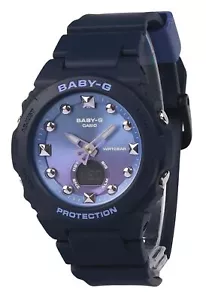 Casio Baby-G Violet Dial Sports Quartz 100M Women's Ladies Watch BGA-320-2A - Picture 1 of 3
