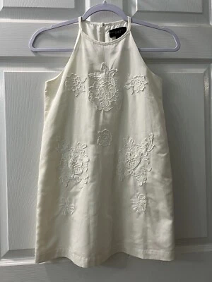 Victoria Beckham for Target Girls 象牙色内衬连衣裙 尺寸 M — 第 1/4 张图片