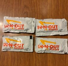 IN-N-OUT Burger KETCHUP Mini Packets HEINZ California Fast Food New LOT of 4