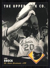 1994 Upper Deck All-Time Heroes #79 Lou Brock - - - Near Mint