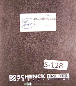 Manual de instrucciones de usuario de máquina de equilibrio Schenck AAE 0003 - Imagen 1 de 1