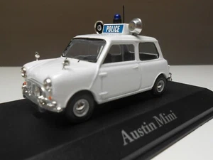COCHE POLICIA AUSTIN MINI POLICE 1/43 1:43 ATLAS CAR OPEL ULSTER IRELAND POLIZE - Imagen 1 de 2