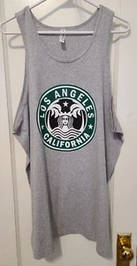 Souvenir Los Angles Tank Top Gray Size XL Beach Apparel New - Picture 1 of 4