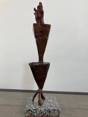 SALVADOR DALI BRONZE SCULPTURE "PEBETERO" SIGNED AND NUMBERED - Image 1 of 4