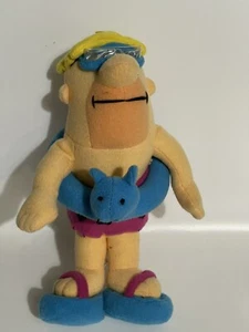 The Flintstones Barney Rubble Soft Toy Swimming Attire Warner Bros 2004 - Picture 1 of 10