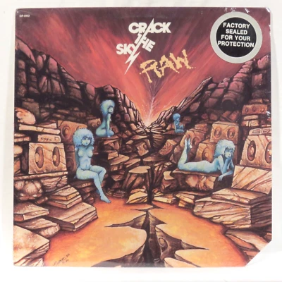 CRACK THE SKY ‎– Raw    1987 US Issue LP SEALED   John Palumbo - Image 1 of 2