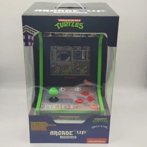 Arcade1up Teenage Mutant Ninja Turtles Countercade 2 Games in 1 NEW Sealed Box - Foto 1 di 18