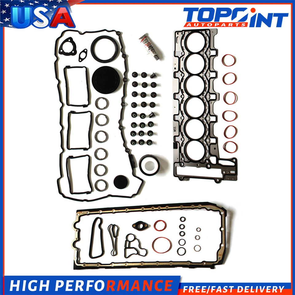 Juego completo de juntas turboalimentadas para BMW Active Hybrid 3 5 7 2013-2015 3,0 L Foto 1 de 4