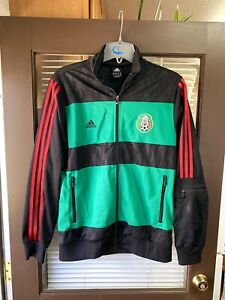 Mexico Soccer National Team Futbol Football Track Jacket Vintage 2010 Zip Up Vtg