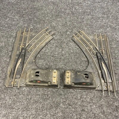 Lionel  O27 Left And Right Switch Pair (untested) Barn Find Fresh (O071424-11) - Image 1 of 4