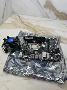 Gigabyte GA-H81M-S2H, Intel Core I3-4170 CPU and 4Gb DDR3 RAM - Picture 1 of 5