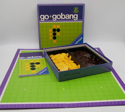 go+gobang von Ravensburger Familienspiel Legespiel von 1974 vollständig - Bild 1 von 4