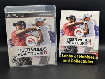 Tiger Woods PGA Tour 11 (Sony PlayStation 3 PS3 ) CIB - Near Mint Disc -Pristine - Image 1 of 4