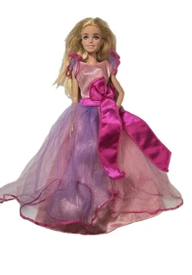 2002 Raro Barbie Feliz Cumpleaños Vestido Reparación Restyle Ooak C176 Foto 1 de 4