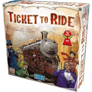Ticket to Ride Strategy Board Game Complete Set Asmodee Family Fun Ages 8+ - Picture 1 of 6