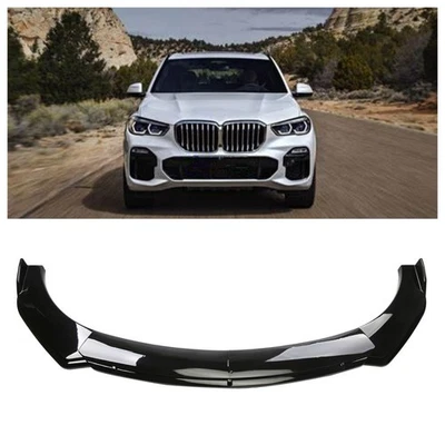For BMW X1 X2 X3 X4 X5 X6 X7 Front Bumper Lip Spoiler Lower Splitter Gloss AI Foto 1 de 4