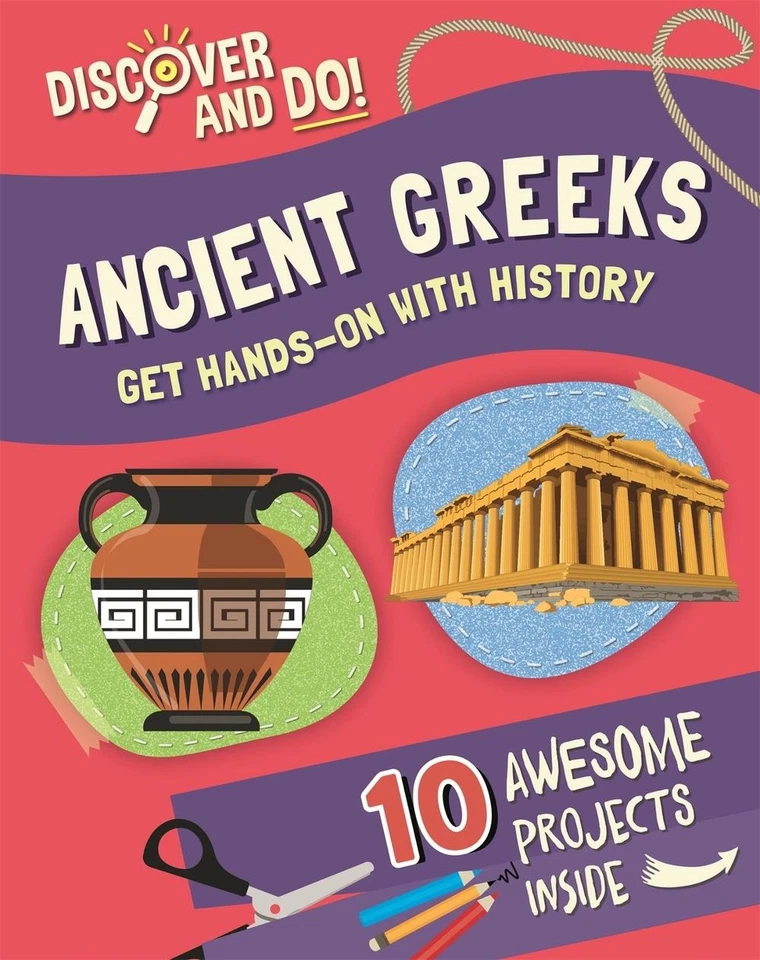 Discover and Do: Ancient Greeks by Jane Lacey Paperback Book - Image 1 of 1