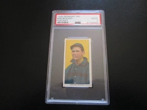 BOB BESCHER T206 PIEDMONT 350 PORTRAIT GRADED PSA 2 GOOD LOOKS BETTER - Picture 1 of 11