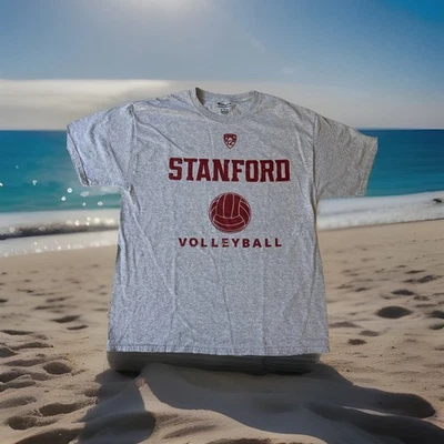 Camiseta de Campeón Vintage Emitida por Equipo de Voleibol de la Universidad de Stanford Grande Cardenal Foto 1 de 4