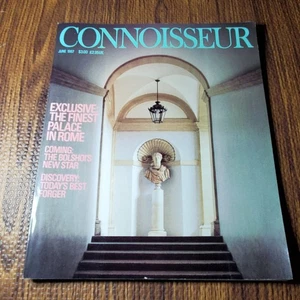Connoisseur Magazine June 1987 Exclusive Rome Palace Fine Arts - Bild 1 von 4