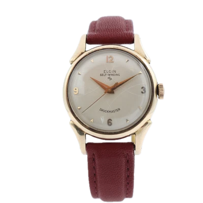 Reloj Pulsera Automático Hombre Vintage 31mm Elgin 6807 Nautilus 643 EE. UU. 10k GF - Imagen 1 de 4