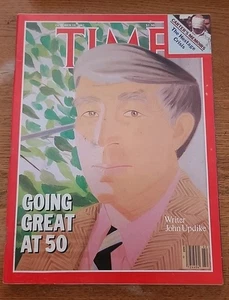 Time Magazine October 18, 1982- Writer John Updike - Going Great At 50 - Imagen 1 de 7
