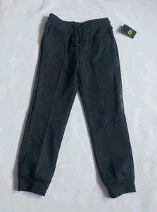 Pantalones deportivos Athletic Works negros pierna cónica - talla grande juvenil (10/12) - Imagen 1 de 7