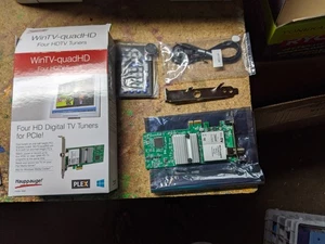 Hauppauge WinTV-quadHD (1609) 4-Tuner Windows/Linux/PLEX with Box & Accesories - Picture 1 of 1