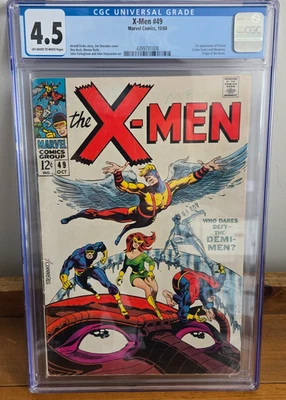 Uncanny X-Men #49 - 1968 - 1st Polaris (Lorna Dane) and Mesmero - CGC 4.5 - Image 1 of 3