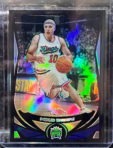2004-05 Topps Chrome Black REFRACTOR /500 Mike Bibby  SUPER RARE CARD - Picture 1 of 2