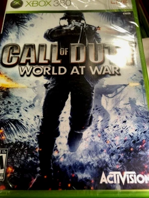 Call of Duty World At War XBOX 360 первый выпуск издание США новый в заводской упаковке - Изображение 1 из 4