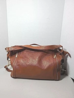 Zenith Genuine Leather Light Brown Shoulder Bag - Image 1 of 4